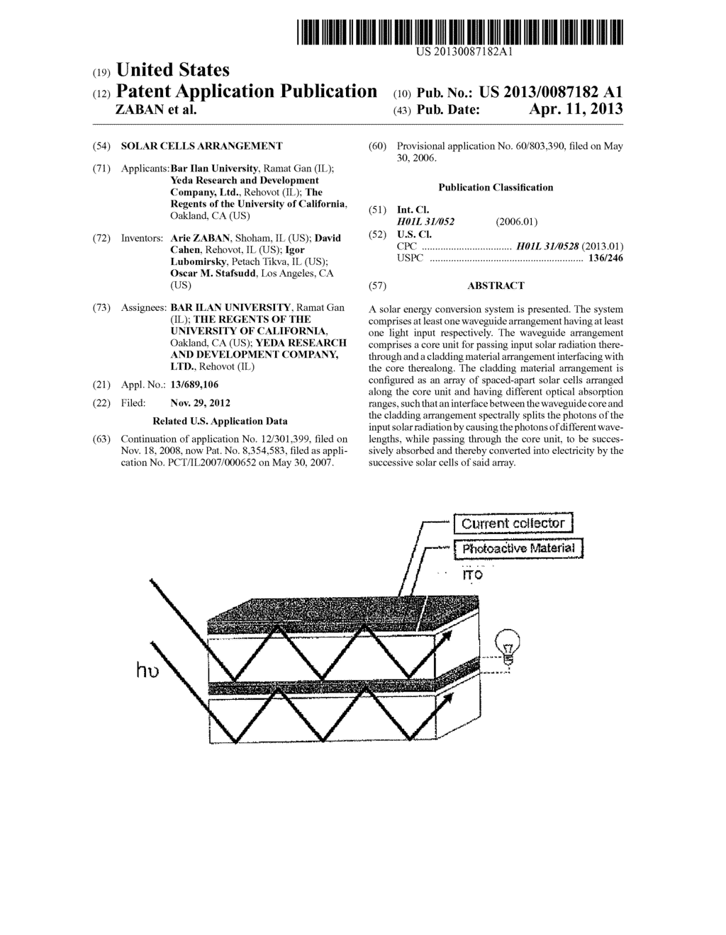 SOLAR CELLS ARRANGEMENT - diagram, schematic, and image 01