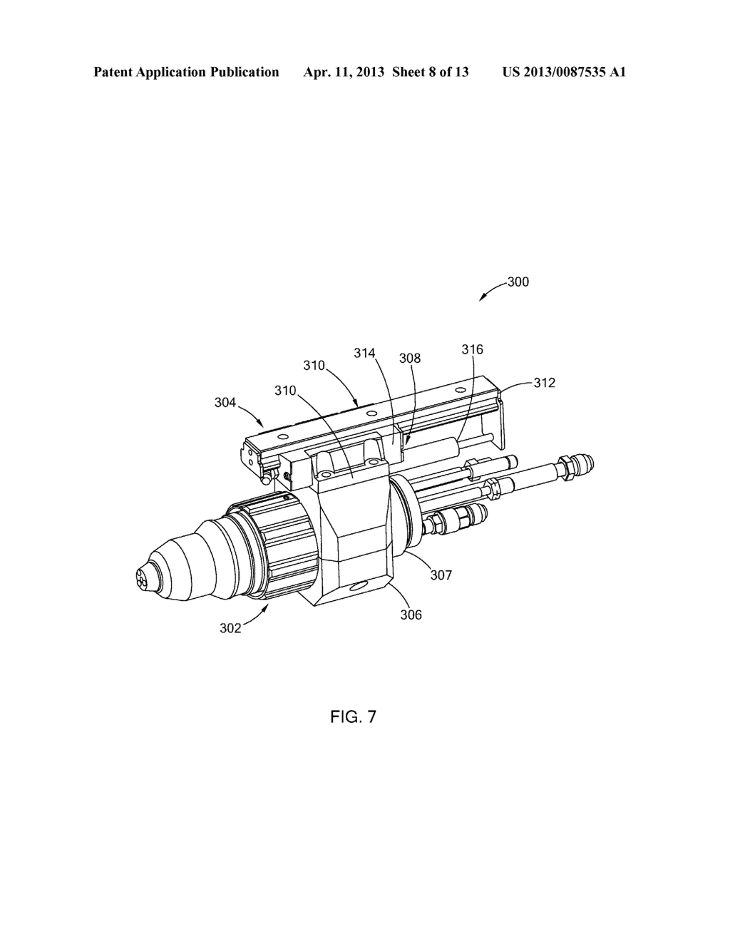 DRAG CAP FOR A PLASMA ARC TORCH - diagram, schematic, and image 09