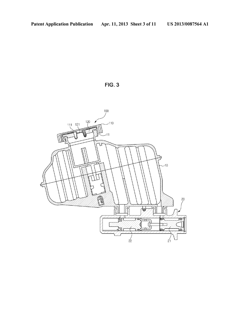 APPARATUS FOR OPENING AND CLOSING RESERVOIR - diagram, schematic, and image 04