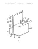 Sanitation dispenser diagram and image