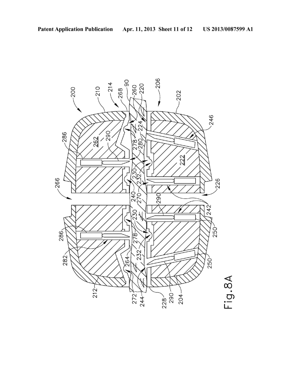 DUAL STAPLE CARTRIDGE FOR SURGICAL STAPLER - diagram, schematic, and image 12