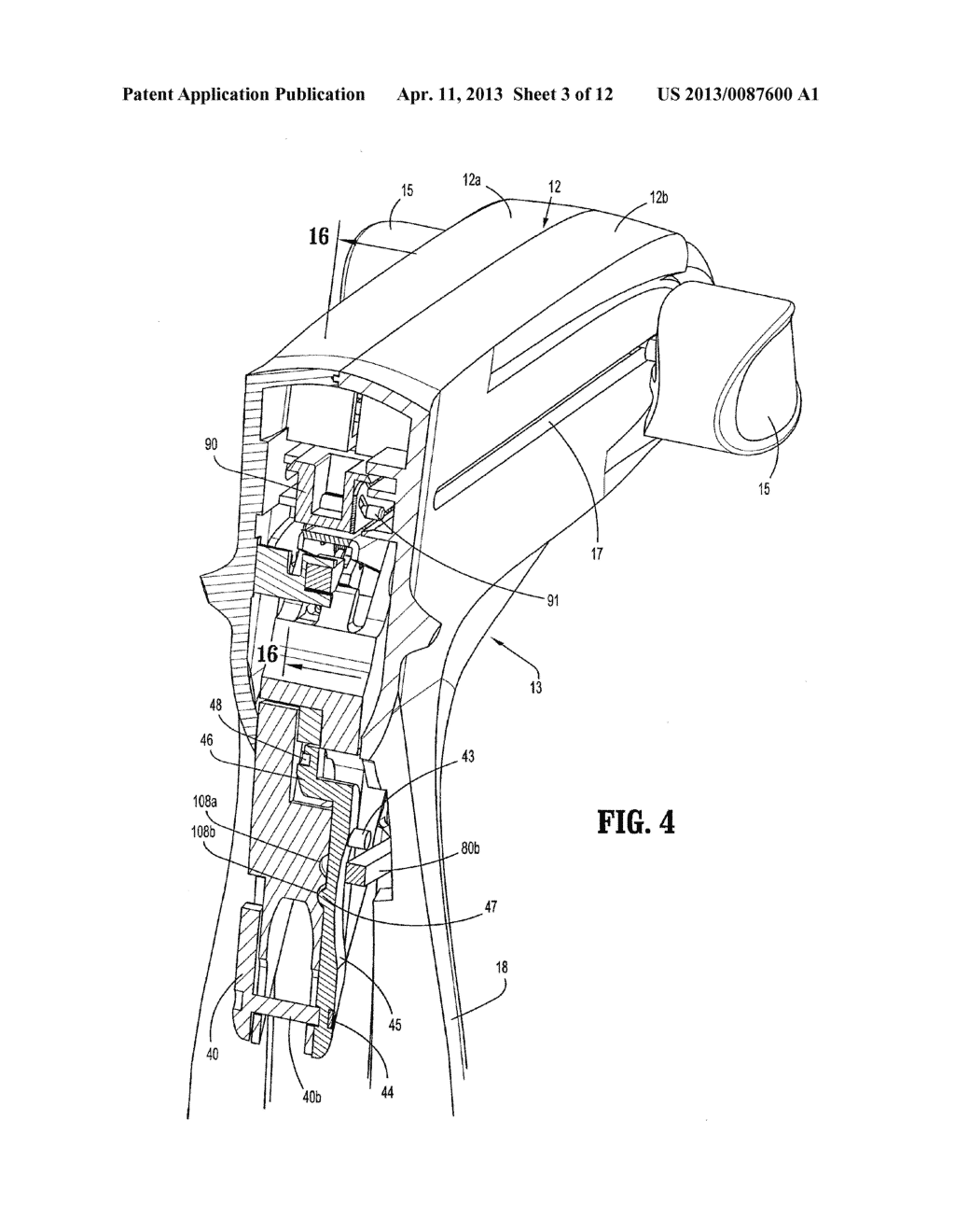 Grasping Jaw Mechanism - diagram, schematic, and image 04