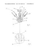 SPRAY NOZZLE FOR ADDITION OF SUBSTANCES INTO A REACTIVE MIXTURE diagram and image