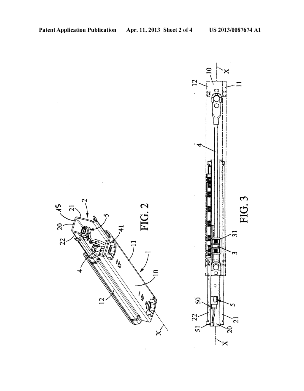 Slide Rail for Motor Vehicule Seat - diagram, schematic, and image 03