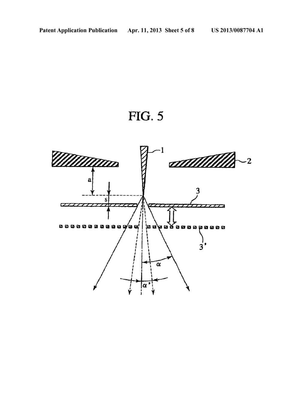 GAS FIELD IONIZATION ION SOURCE, SCANNING CHARGED PARTICLE MICROSCOPE,     OPTICAL AXIS ADJUSTMENT METHOD AND SPECIMEN OBSERVATION METHOD - diagram, schematic, and image 06