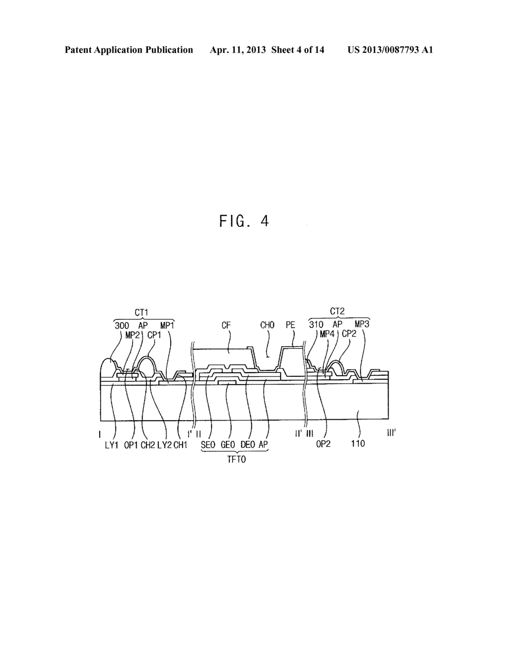 ARRAY SUBSTRATE AND METHOD OF MANUFACTURING THE SAME - diagram, schematic, and image 05