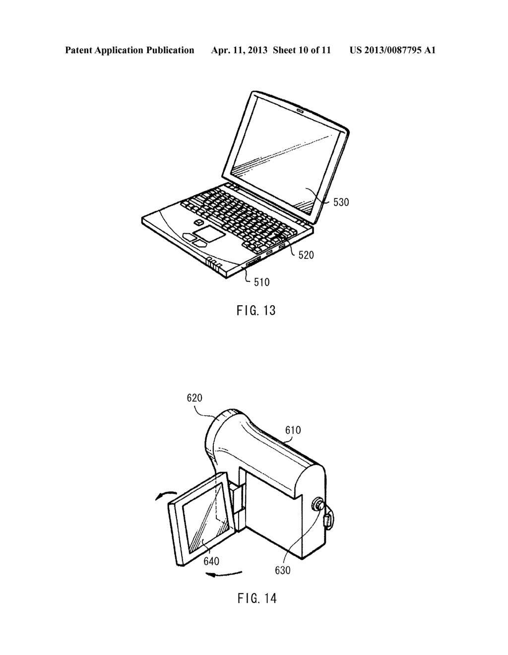 DISPLAY DEVICE, METHOD OF MANUFACTURING THE SAME, AND ELECTRONIC UNIT - diagram, schematic, and image 11