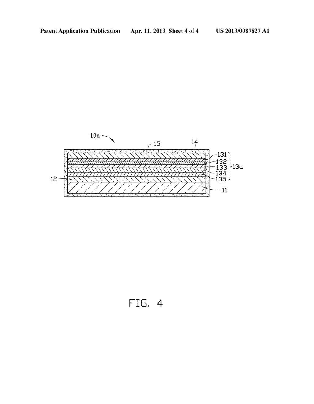 ORGANIC LIGHT-EMITTING DIODE AND METHOD OF MAKING SAME - diagram, schematic, and image 05