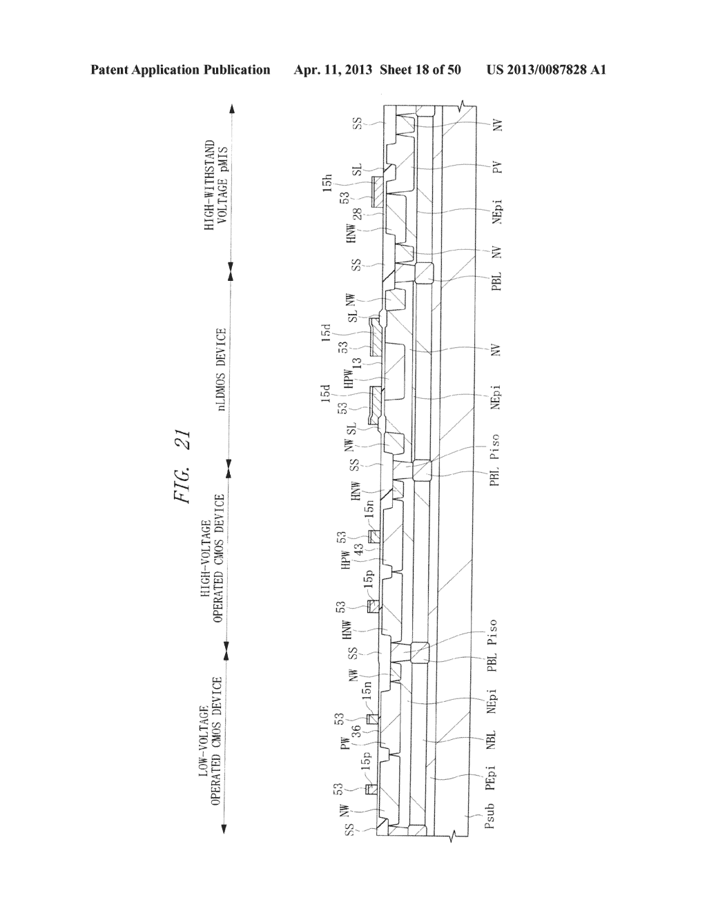 SEMICONDUCTOR DEVICE AND METHOD FOR MANUFACTURING SAME - diagram, schematic, and image 19