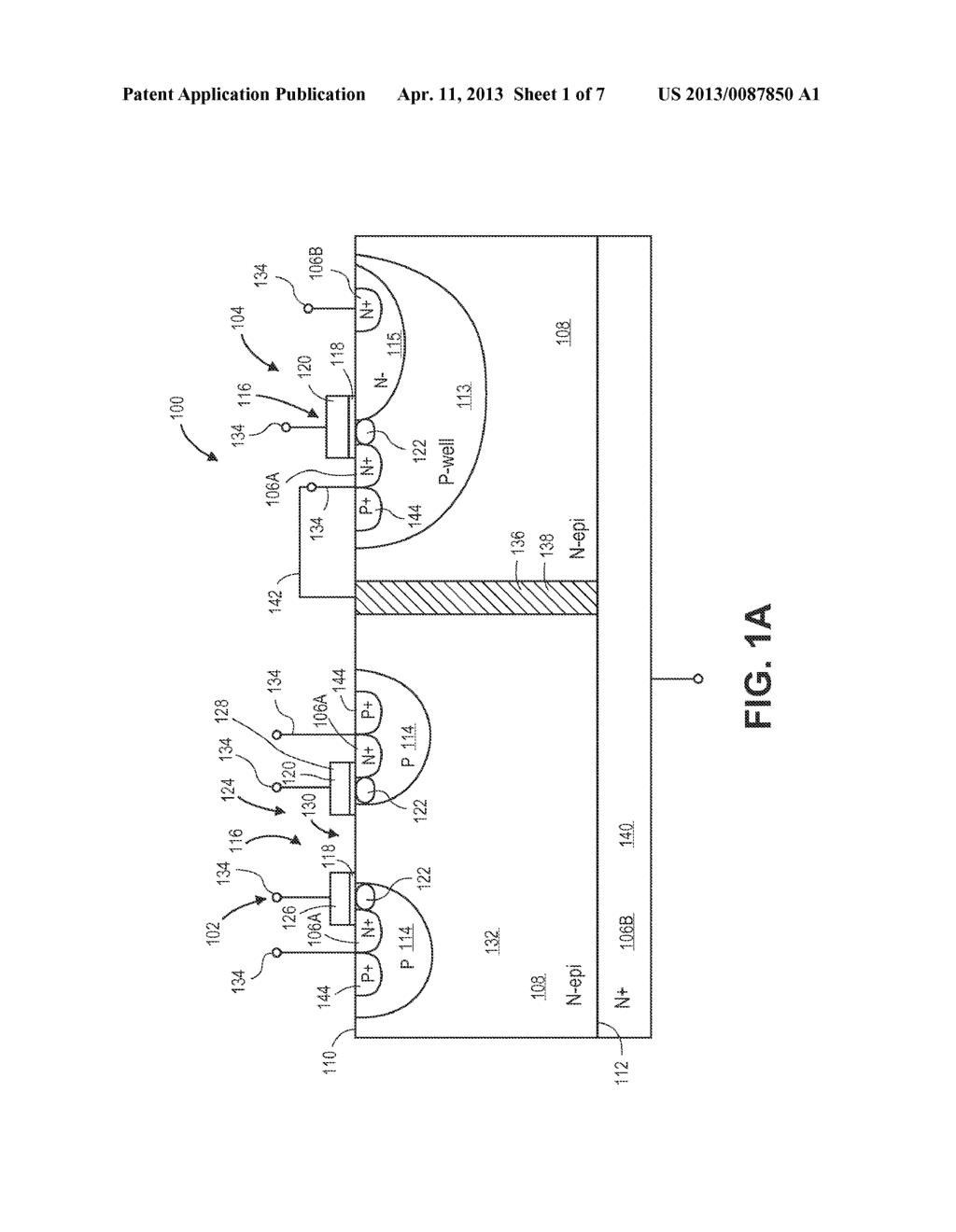 SEMICONDUCTOR DEVICE HAVING DMOS INTEGRATION - diagram, schematic, and image 02