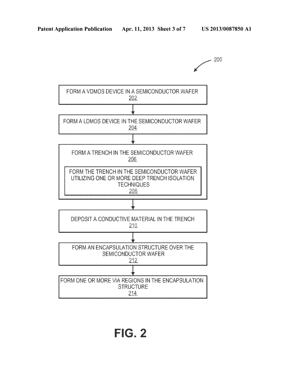 SEMICONDUCTOR DEVICE HAVING DMOS INTEGRATION - diagram, schematic, and image 04