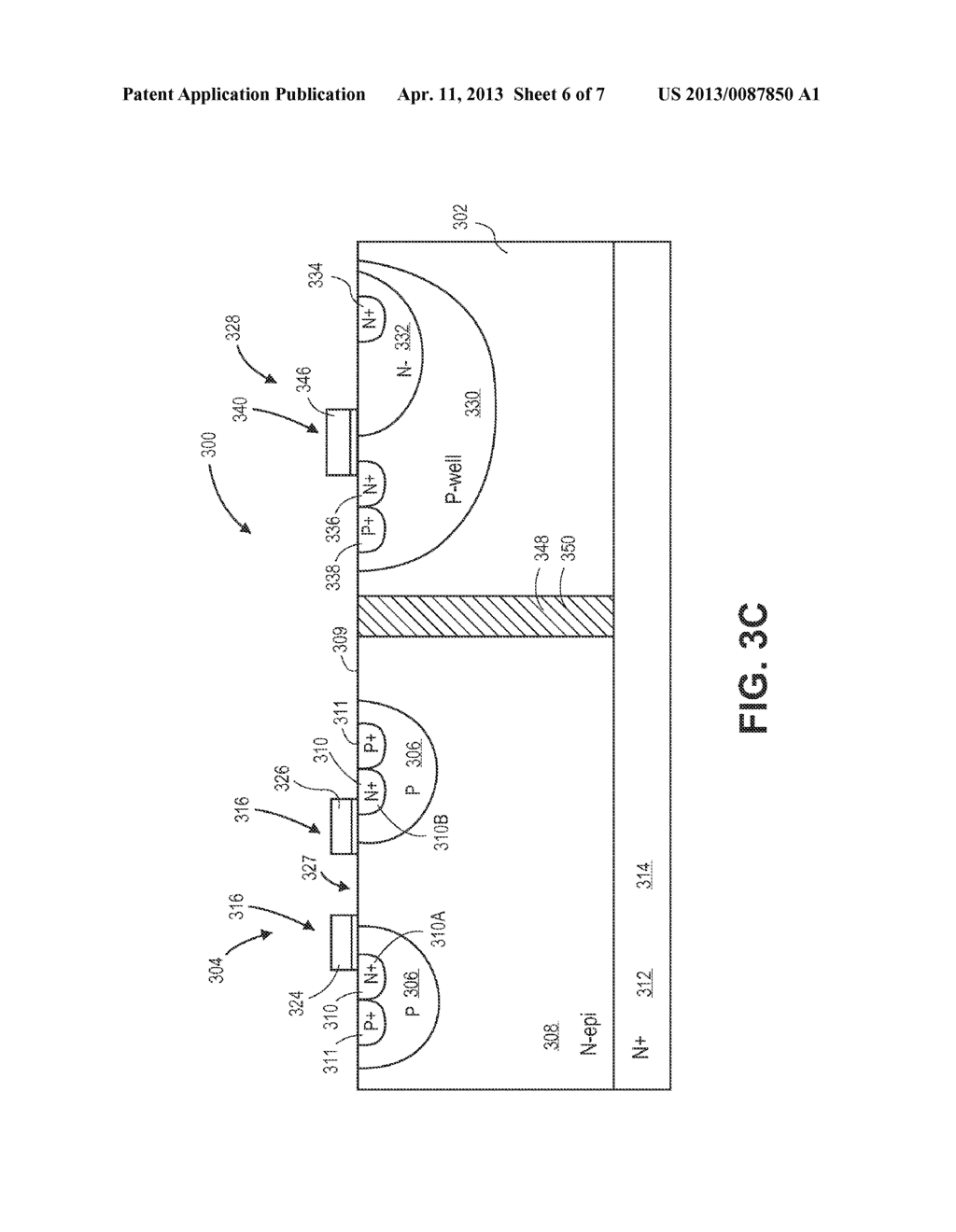 SEMICONDUCTOR DEVICE HAVING DMOS INTEGRATION - diagram, schematic, and image 07