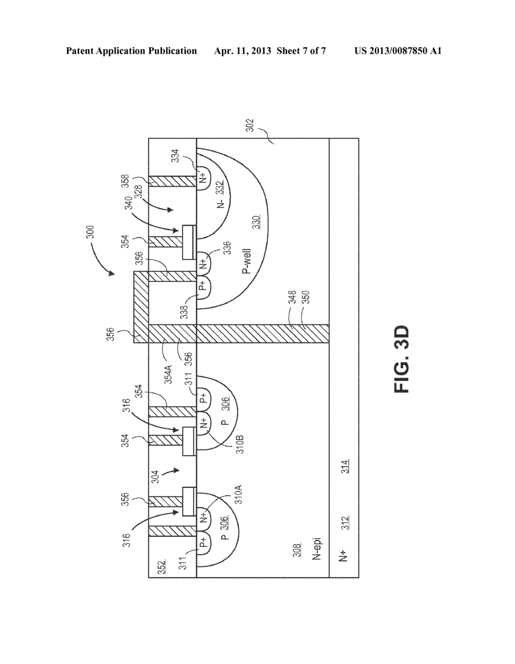 SEMICONDUCTOR DEVICE HAVING DMOS INTEGRATION - diagram, schematic, and image 08