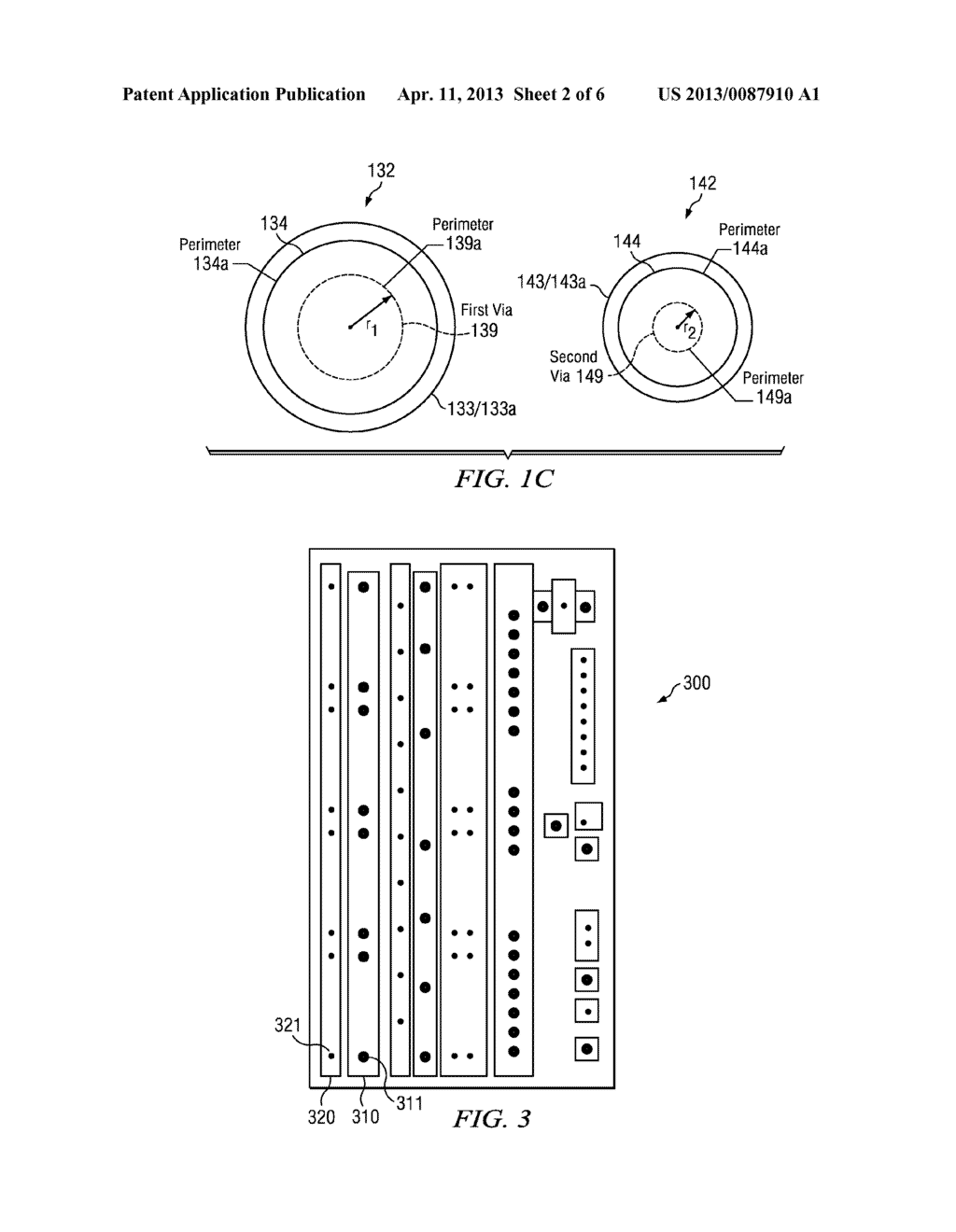 SEMICONDUCTOR DEVICE HAVING MULTIPLE BUMP HEIGHTS AND MULTIPLE BUMP     DIAMETERS - diagram, schematic, and image 03