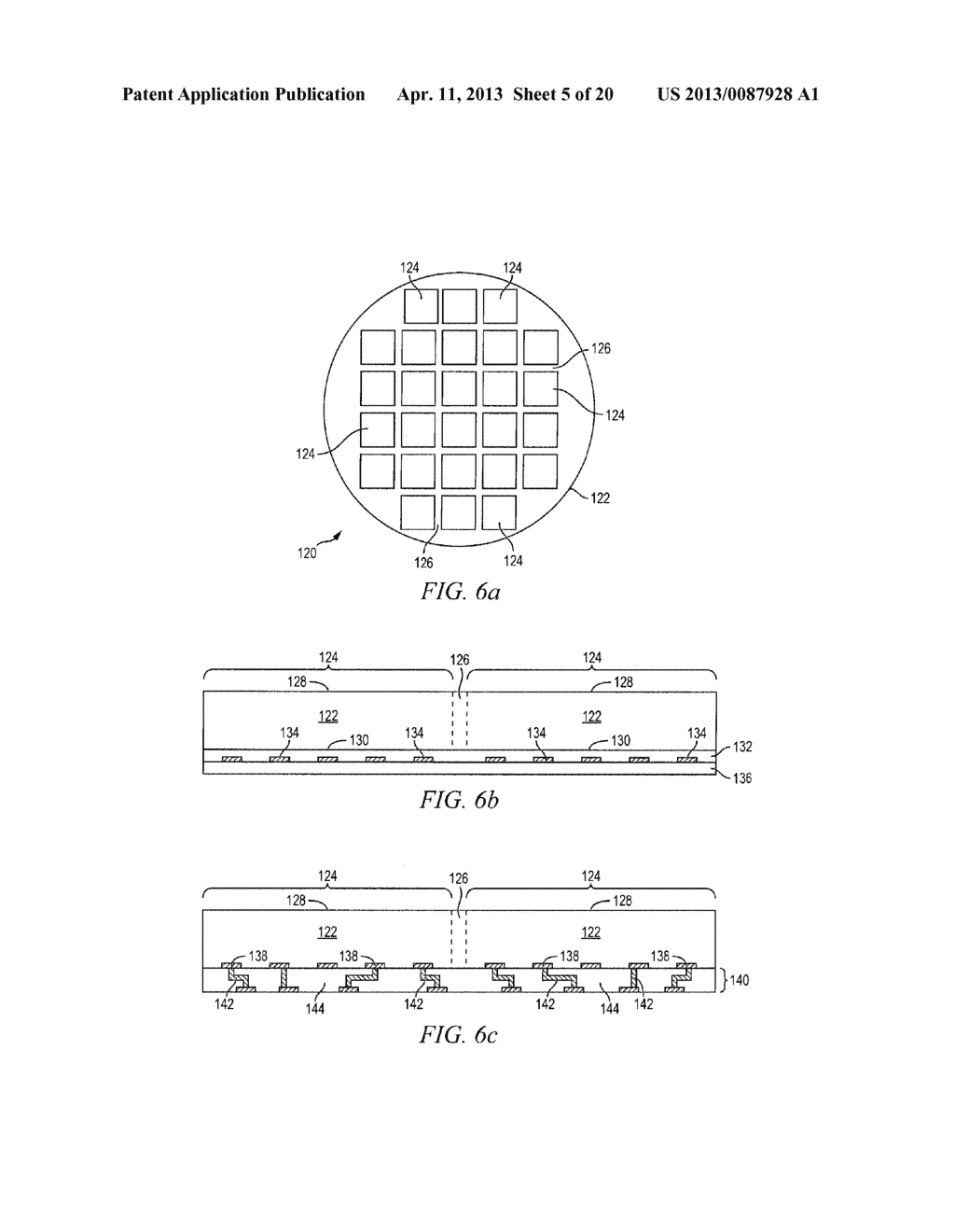 Semiconductor Device and Method of Forming Conductive TSV With Insulating     Annular Ring - diagram, schematic, and image 06