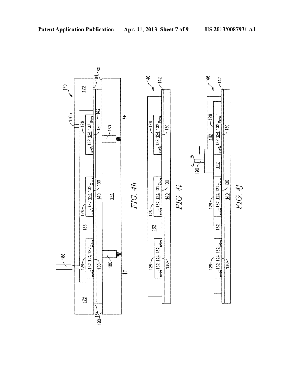 Semiconductor Device and Method of Forming Reconstituted Wafer with Larger     Carrier to Achieve More EWLB Packages per Wafer with Encapsulant     Deposited Under Temperature and Pressure - diagram, schematic, and image 08