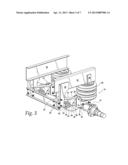 LIFT AXLE SUSPENSION SYSTEMS INCORPORATING COMPRESSION COIL SPRINGS diagram and image