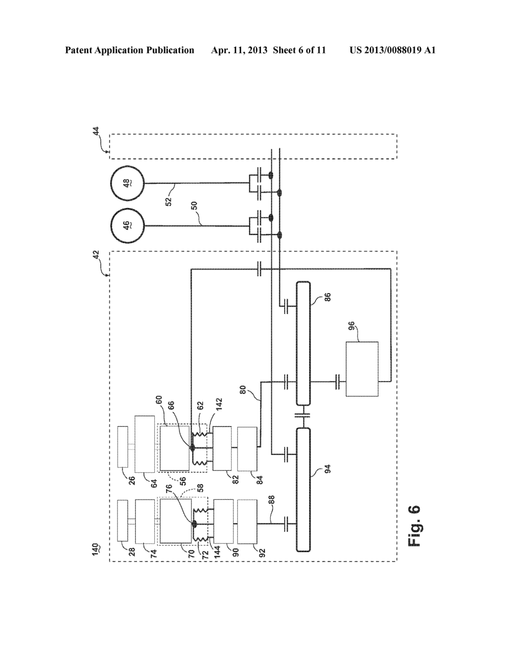 APPARATUS FOR GENERATING POWER FROM A TURBINE ENGINE - diagram, schematic, and image 07