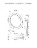 VEHICLE BEZEL ATTACHMENT STRUCTURE diagram and image