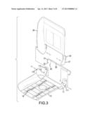 ADJUSTABLE AND PIVOTABLE SEAT diagram and image