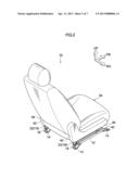 VEHICLE SEAT diagram and image