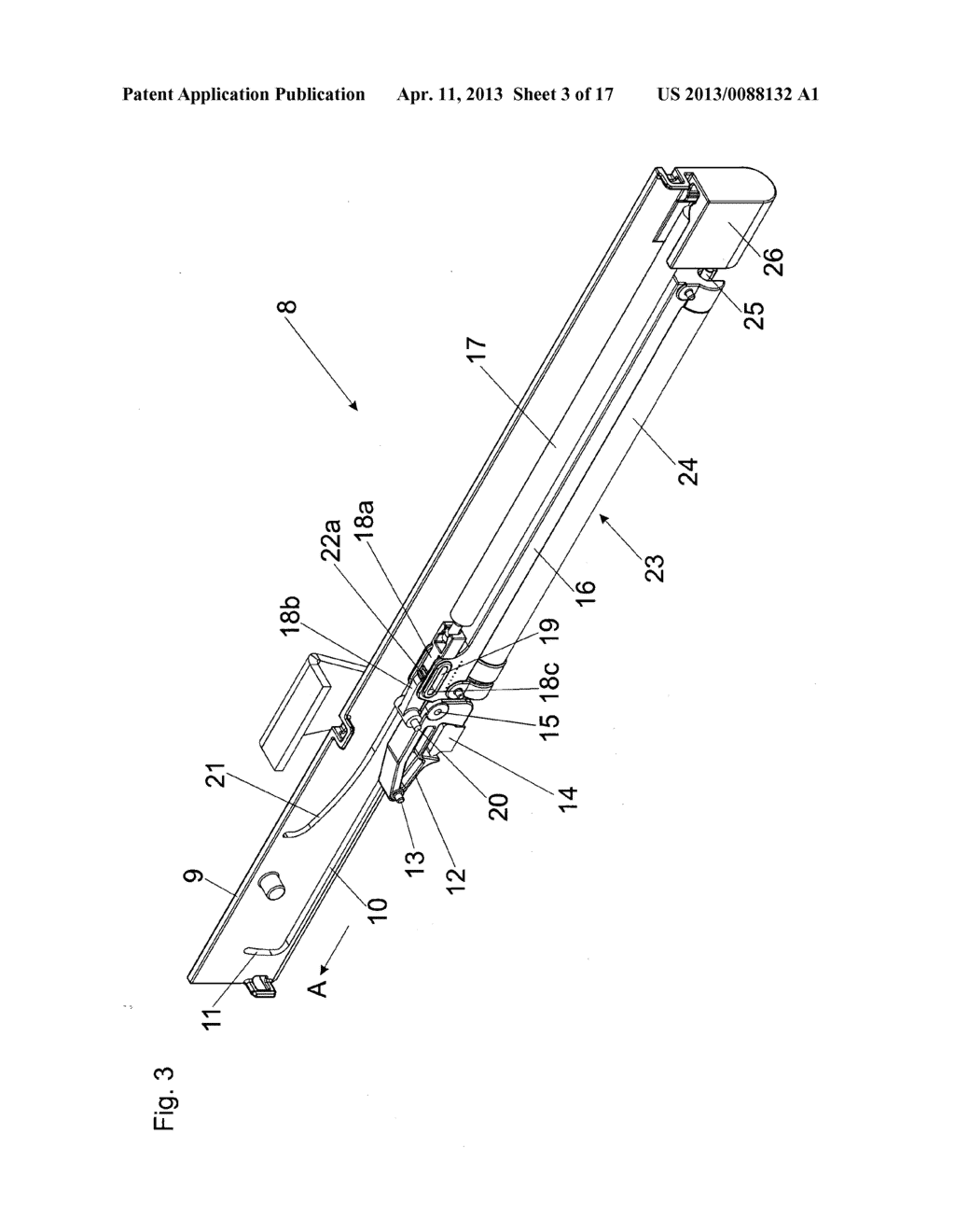 RETRACTING DEVICE FOR RETRACTING A MOVABLY SUPPORTED FURNITURE PART - diagram, schematic, and image 04