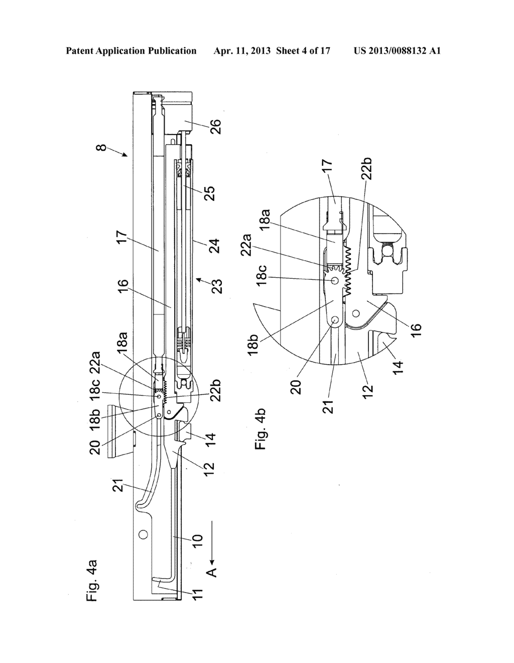 RETRACTING DEVICE FOR RETRACTING A MOVABLY SUPPORTED FURNITURE PART - diagram, schematic, and image 05