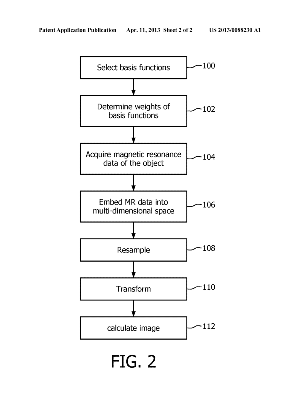 METHOD OF RECONSTRUCTING A MAGNETIC RESONANCE IMAGE OF AN OBJECT     CONSIDERING HIGHER-ORDER DYNAMIC FIELDS - diagram, schematic, and image 03