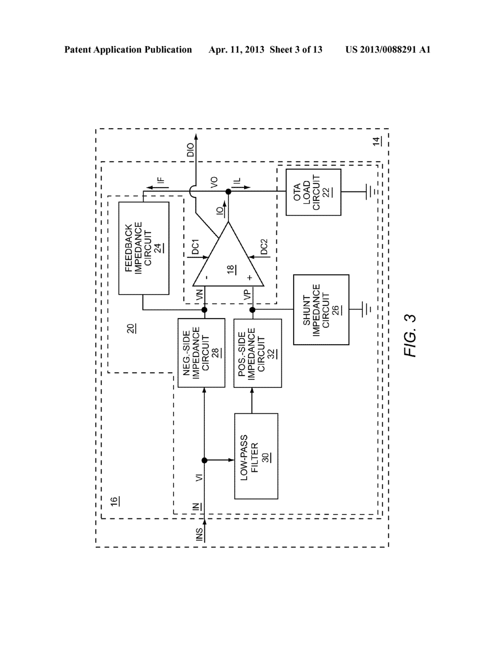 COMBINED FILTER AND TRANSCONDUCTANCE AMPLIFIER - diagram, schematic, and image 04