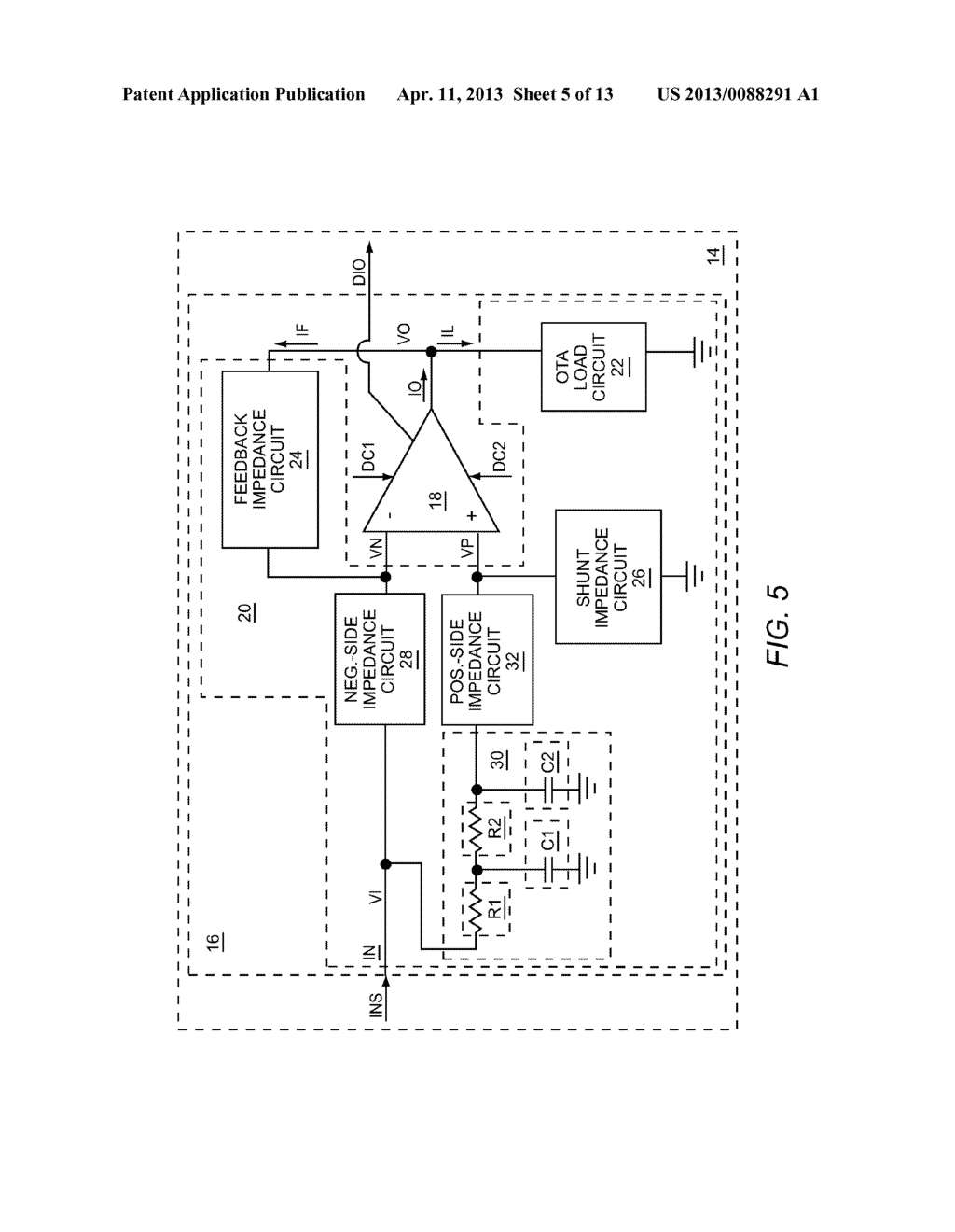 COMBINED FILTER AND TRANSCONDUCTANCE AMPLIFIER - diagram, schematic, and image 06