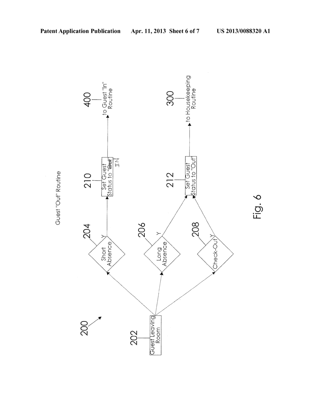 Wireless Network Hotel Room Management System - diagram, schematic, and image 07