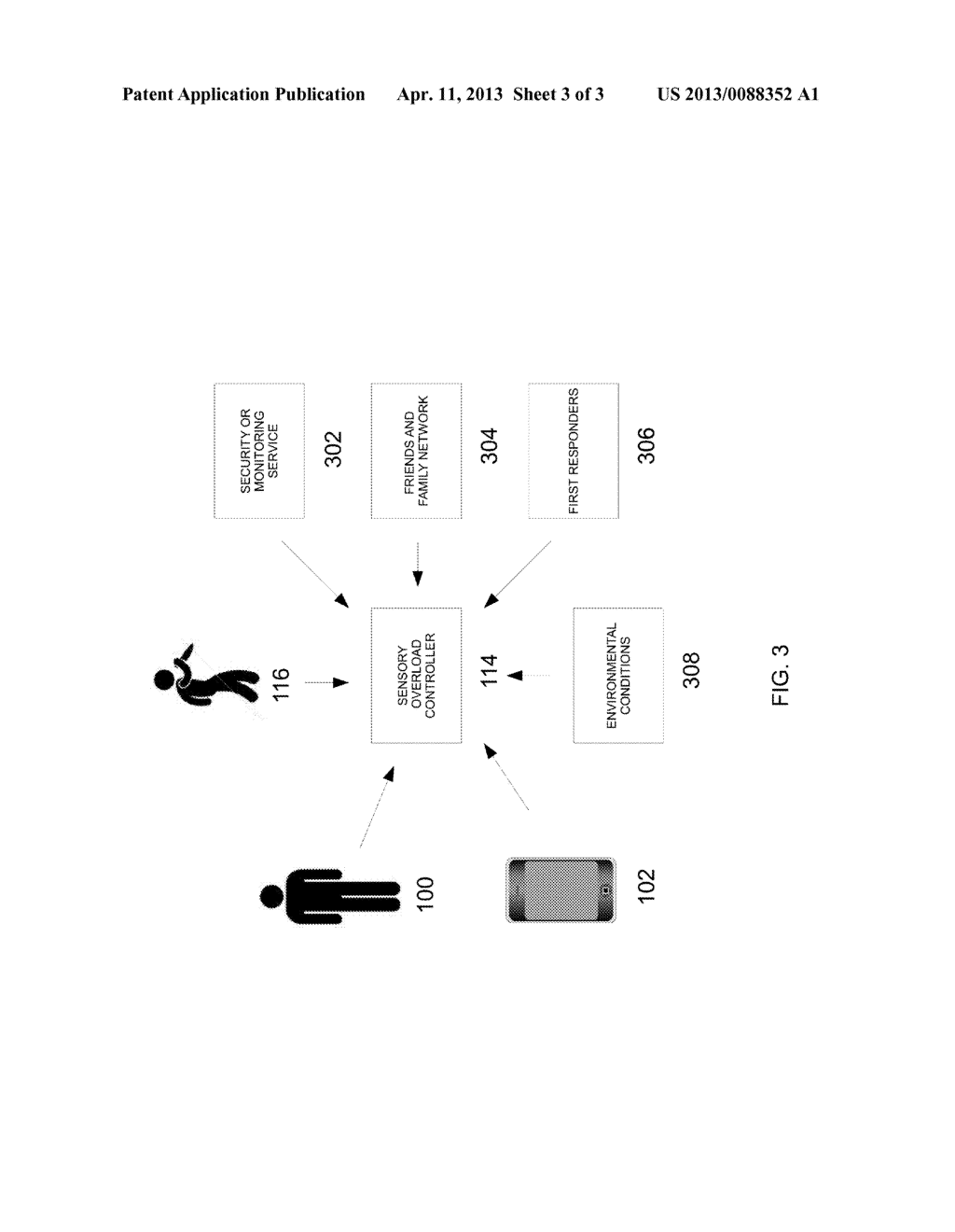 SYSTEMS AND METHODS UTILIZING SENSORY OVERLOAD TO DETER, DELAY, OR DISRUPT     A POTENTIAL THREAT - diagram, schematic, and image 04