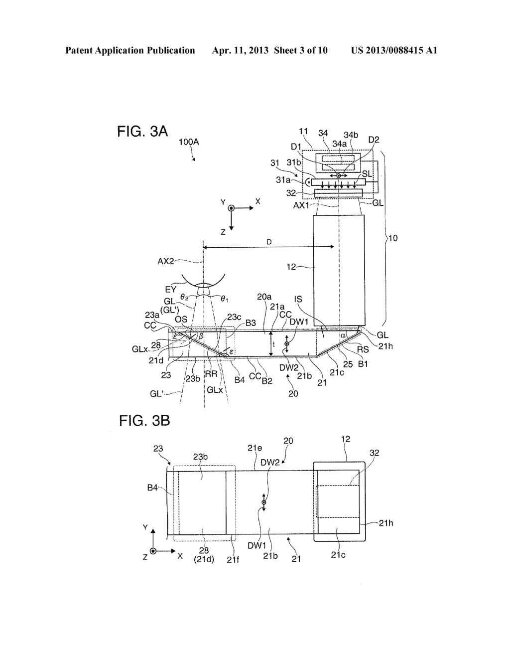 VIRTUAL IMAGE DISPLAY DEVICE AND MANUFACTURING METHOD OF VIRTUAL IMAGE     DISPLAY DEVICE - diagram, schematic, and image 04