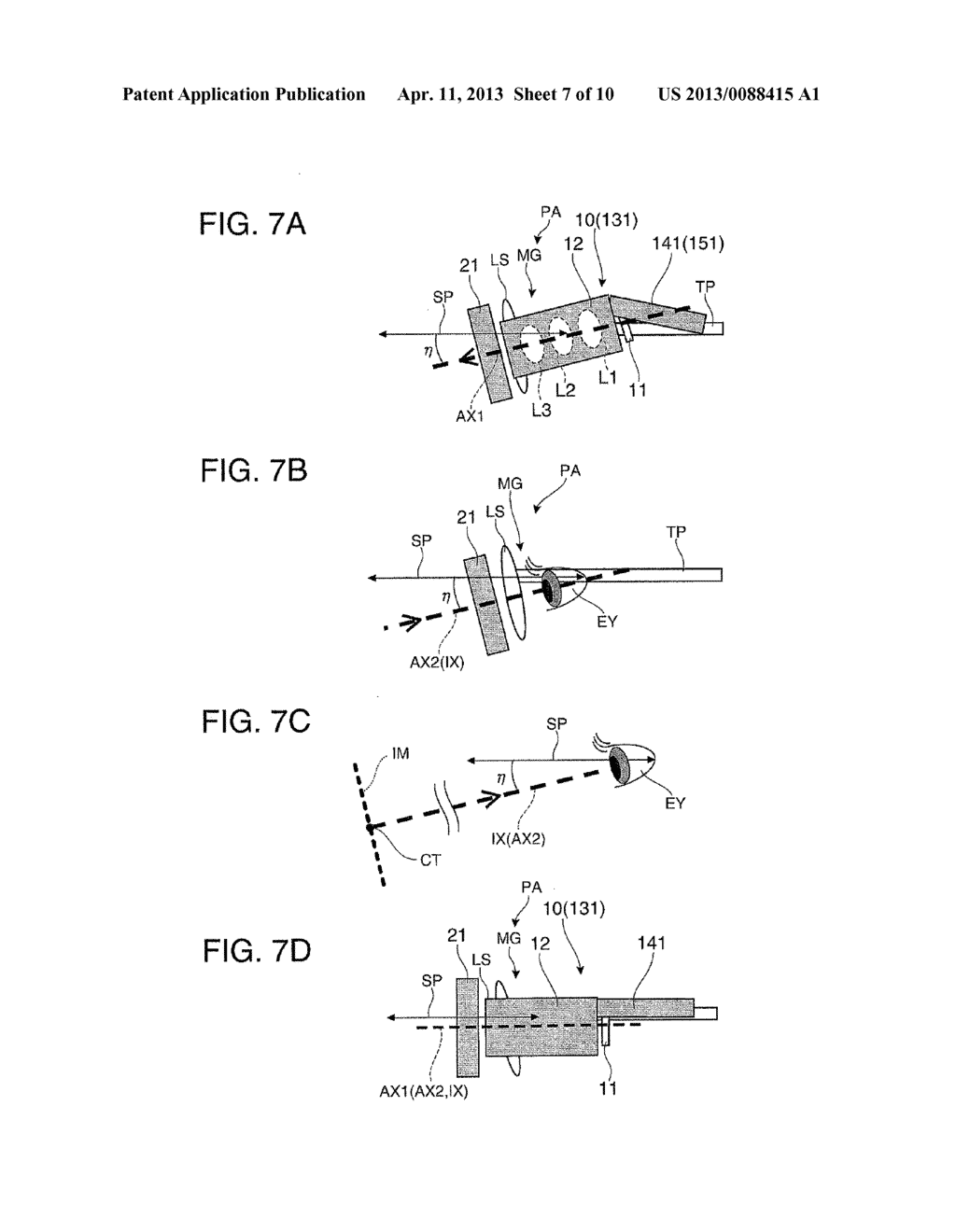 VIRTUAL IMAGE DISPLAY DEVICE AND MANUFACTURING METHOD OF VIRTUAL IMAGE     DISPLAY DEVICE - diagram, schematic, and image 08