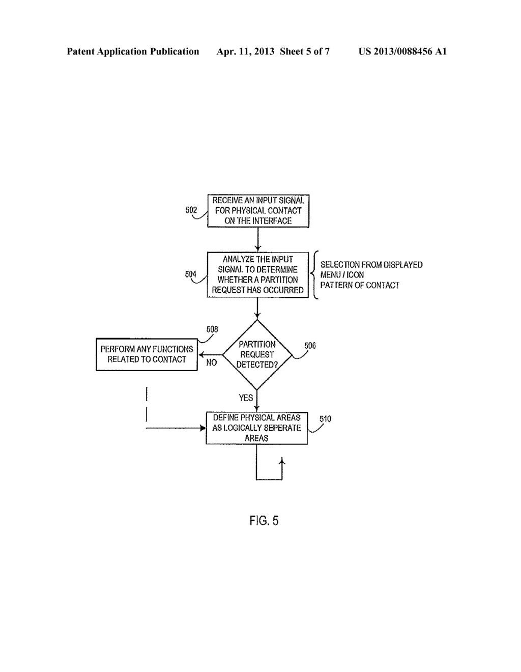 Muti-Touch Interfaces for User Authentication, Partitioning, and External     Device Control - diagram, schematic, and image 06