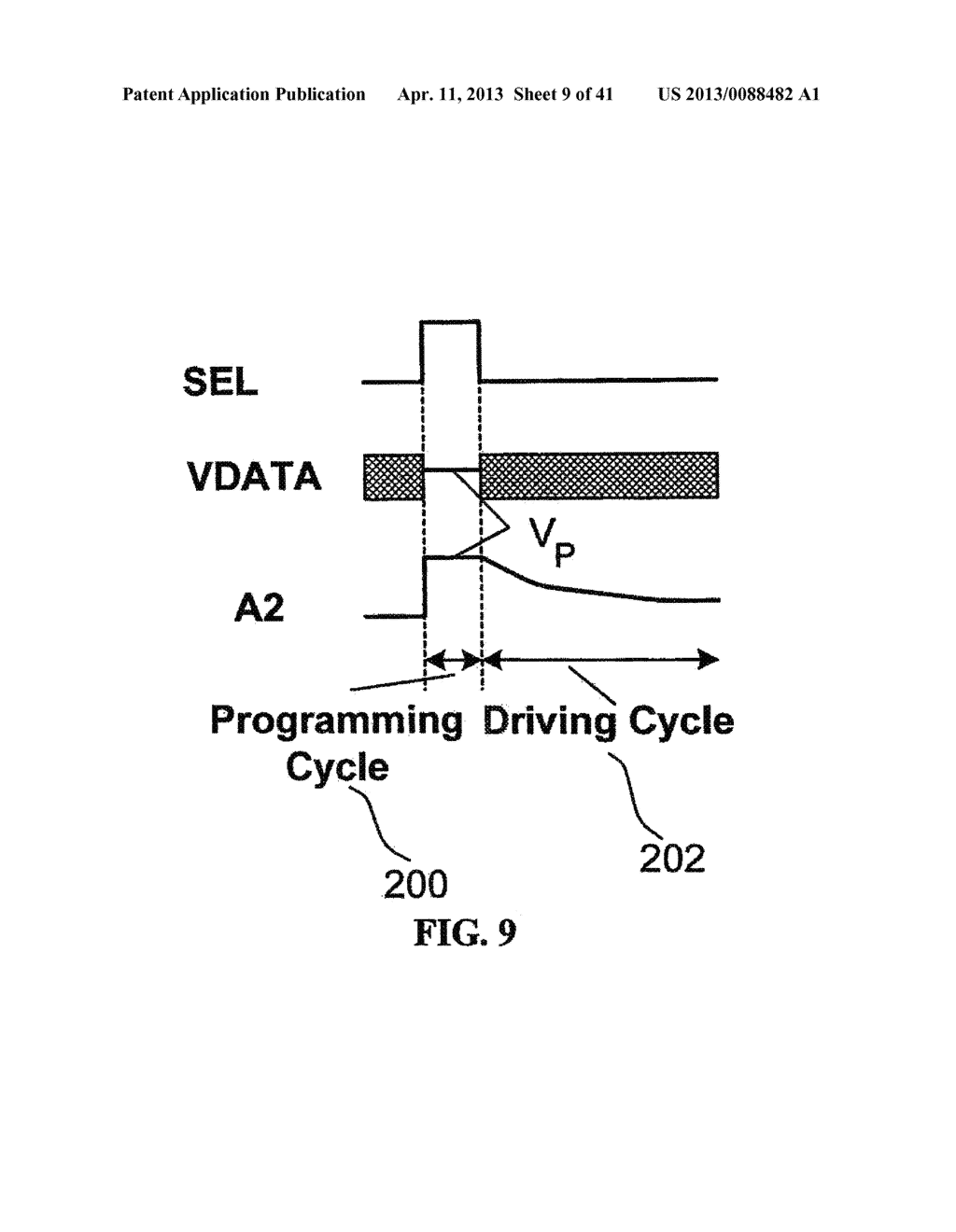 METHOD AND SYSTEM FOR DRIVING AN ACTIVE MATRIX DISPLAY CIRCUIT - diagram, schematic, and image 10