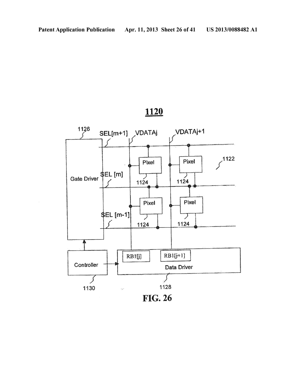 METHOD AND SYSTEM FOR DRIVING AN ACTIVE MATRIX DISPLAY CIRCUIT - diagram, schematic, and image 27