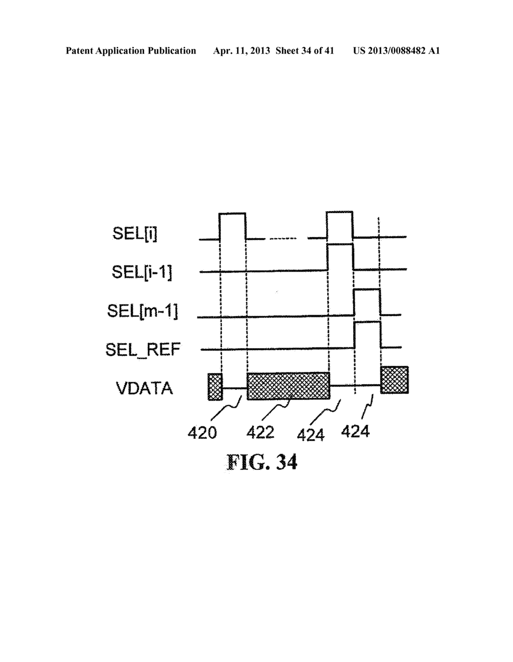 METHOD AND SYSTEM FOR DRIVING AN ACTIVE MATRIX DISPLAY CIRCUIT - diagram, schematic, and image 35