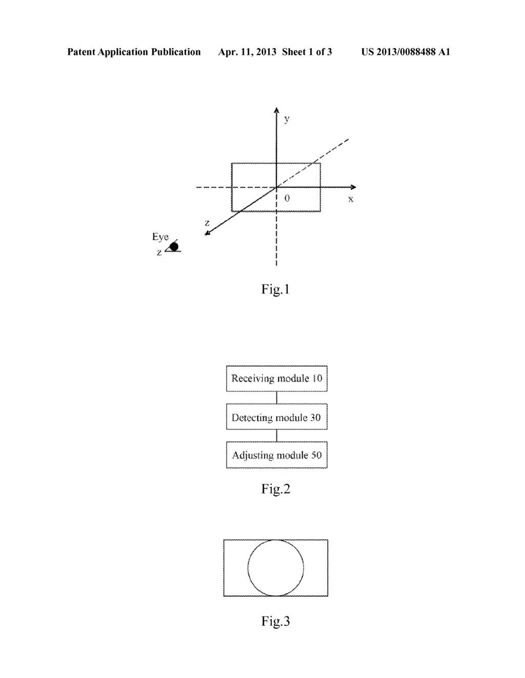 METHOD, APPARATUS AND SYSTEM FOR ADJUSTING STEREOSCOPIC IMAGE, TELEVISION     SET AND STEREOSCOPIC GLASSES - diagram, schematic, and image 02