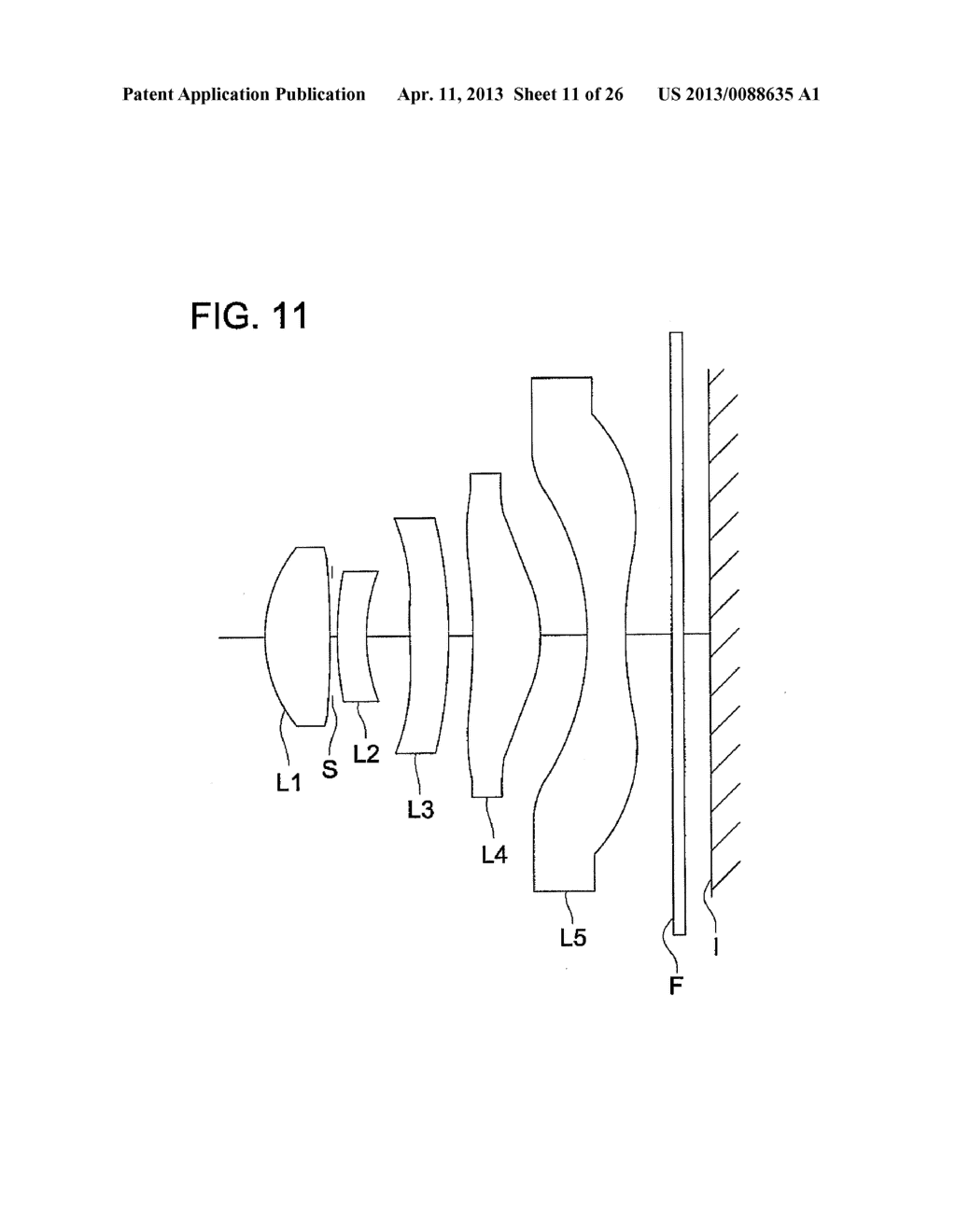 Image Pickup Lens, Image Pickup Apparatus, and Mobile Terminal - diagram, schematic, and image 12