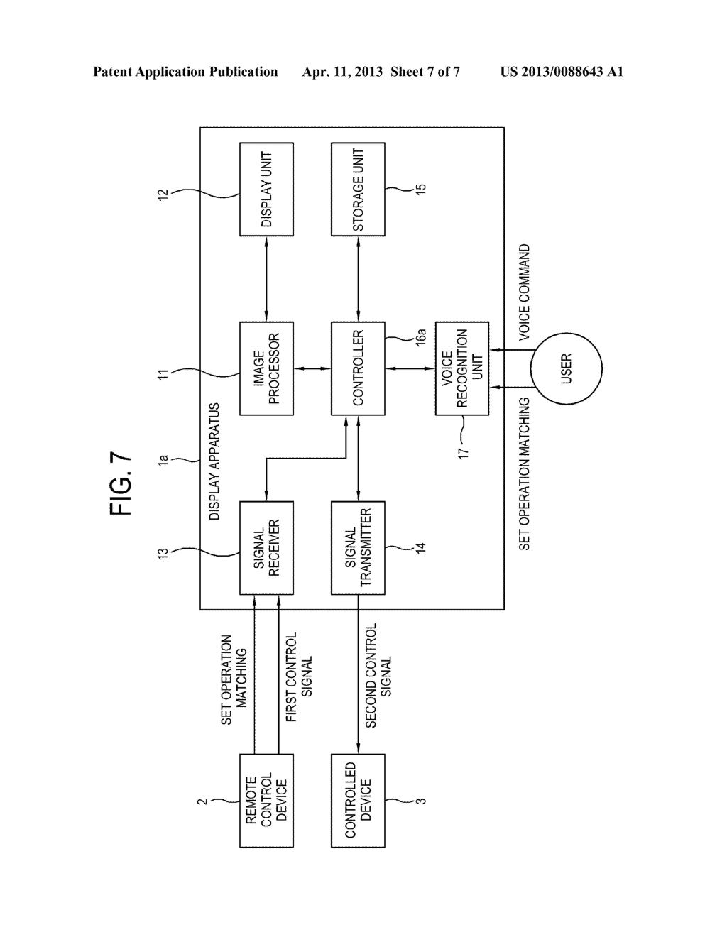 DISPLAY APPARATUS AND CONTROL METHOD THEREOF - diagram, schematic, and image 08