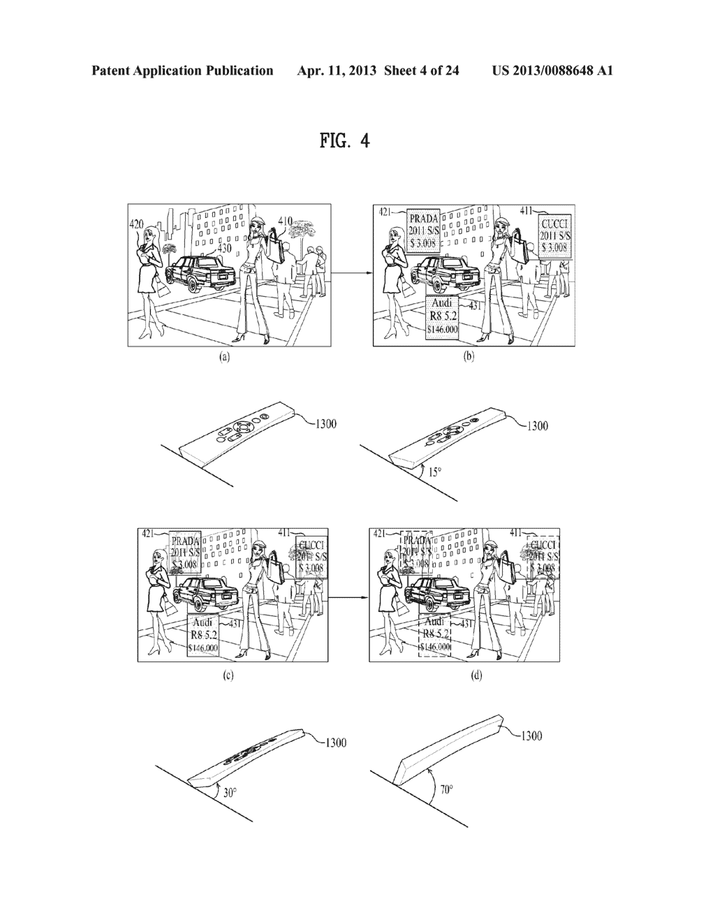 DISPLAY DEVICE FOR DISPLAYING META DATA ACCORDING TO COMMAND SIGNAL OF     REMOTE CONTROLLER AND CONTROL METHOD OF THE SAME - diagram, schematic, and image 05