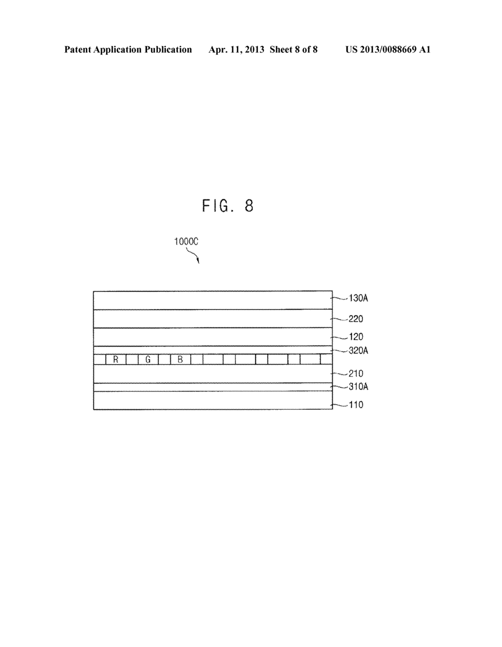 DISPLAY APPARATUS, DISPLAY SYSTEM HAVING THE SAME AND METHOD OF     MANUFACTURING THE DISPLAY APPARATUS - diagram, schematic, and image 09