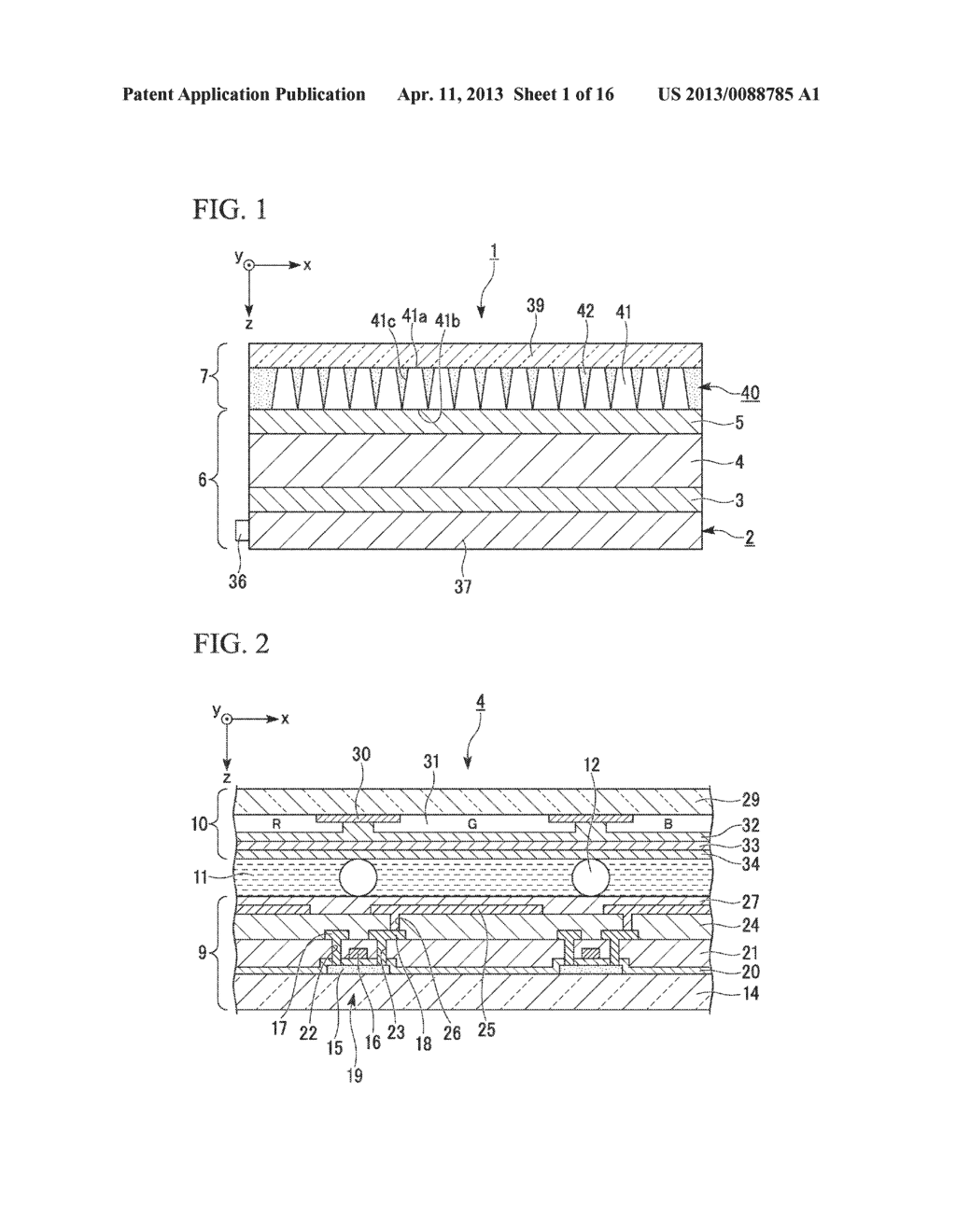 DISPLAY DEVICE AND METHOD FOR FORMING THE SAME - diagram, schematic, and image 02