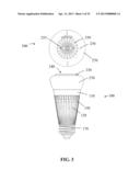 SOLID-STATE LAMPS WITH IMPROVED RADIAL EMISSION AND THERMAL PERFORMANCE diagram and image