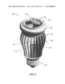 SOLID-STATE LAMPS WITH IMPROVED RADIAL EMISSION AND THERMAL PERFORMANCE diagram and image