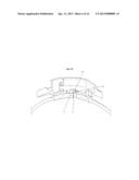 MOUNTING STRUCTURE FOR A HEADLAMP REFLECTOR diagram and image