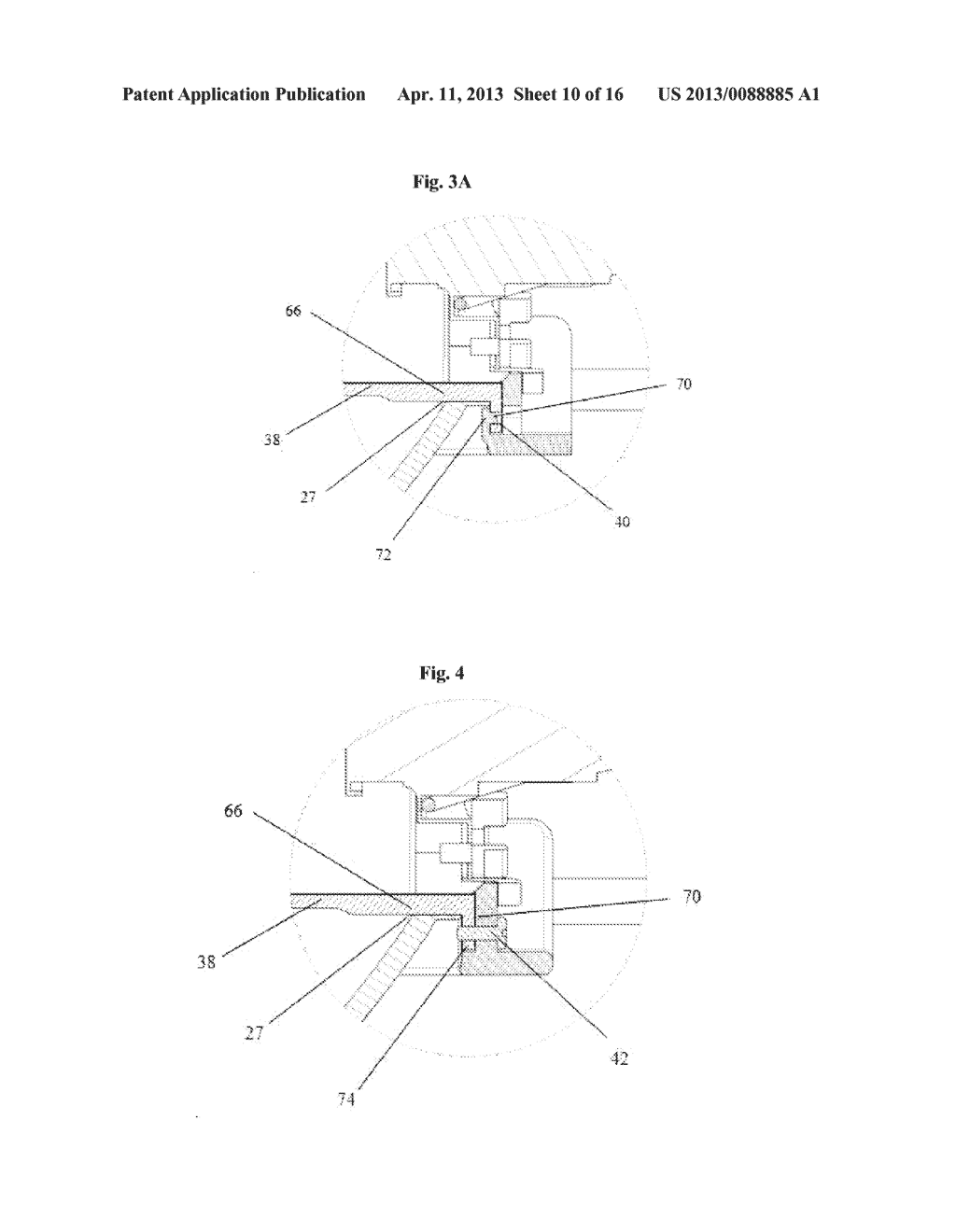 MOUNTING STRUCTURE FOR A HEADLAMP REFLECTOR - diagram, schematic, and image 11