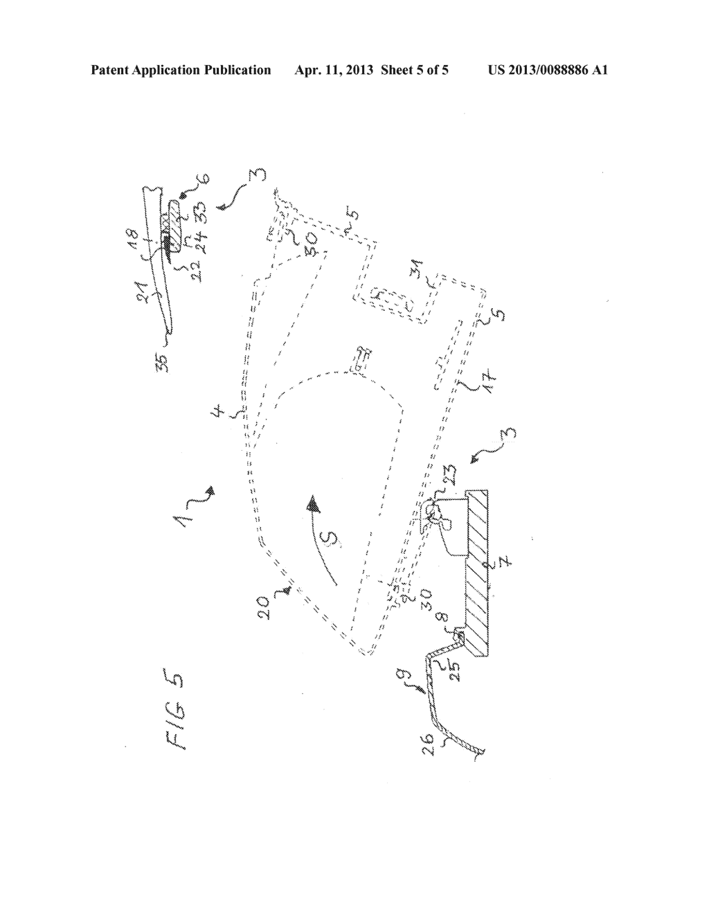 HEADLAMP ASSEMBLY OF A VEHICLE WITH HEADLAMP FASTENING DEVICE - diagram, schematic, and image 06