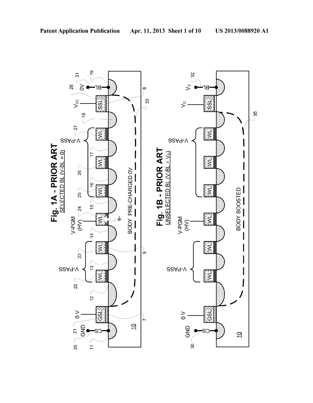 LOW VOLTAGE PROGRAMMING IN NAND FLASH WITH TWO STAGE SOURCE SIDE BIAS - diagram, schematic, and image 02